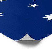 Weihnachtsinselflagge Poster (Ecke)