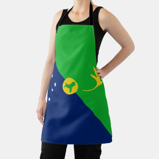 Weihnachtsinselflagge Schürze (InSitu)