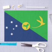 Weihnachtsinselflagge Seidenpapier (Handwerk)