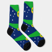 Weihnachtsinselflagge Socken (Rechts)