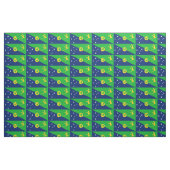 Weihnachtsinselflagge Stoff (Fat Quarter (45,7 x 55,9 cm))