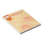 WeihnachtsJack-O-Lantern Notizblock (angewinkelt)