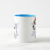 WeihnachtsJack-Russell-Terrier Tasse (Zentrum)