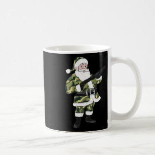 Weihnachtsjagd in der Santa Camouflage Kaffeetasse