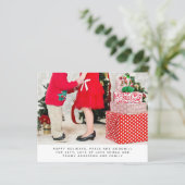 Weihnachtsjahr des Haushalts im FOTO (Stehend Vorderseite)