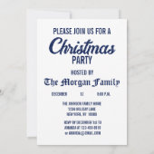 Weihnachtsjause "Mein 1. Weihnachten" Einladung (Rückseite)