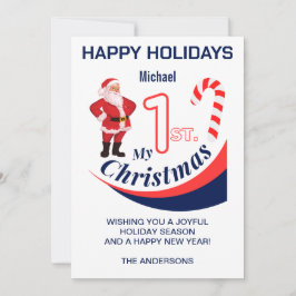 Weihnachtsjause "Mein 1. Weihnachten" Feiertagskarte