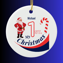 Weihnachtsjause "Mein 1. Weihnachten" Keramik Ornament