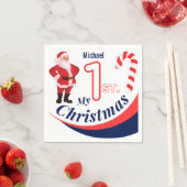 Weihnachtsjause "Mein 1. Weihnachten" Serviette (Beispiel)