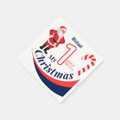 Weihnachtsjause "Mein 1. Weihnachten" Serviette (Ecke)