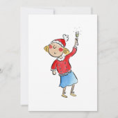 Weihnachtsjubeln Einladung (Vorderseite)