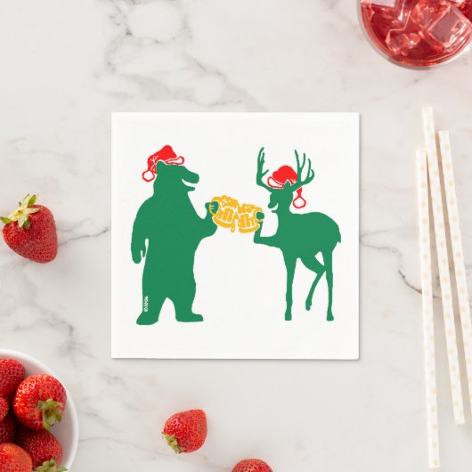 Weihnachtsjubeln! Serviette (Beispiel)