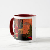 Weihnachtsjubeln Tasse (Vorderseite Links)