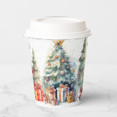 Weihnachtsjubeln, Weihnachtsfeier Pappbecher (Links)