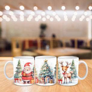 Weihnachtsjubeln, Weihnachtsfeier Zweifarbige Tasse