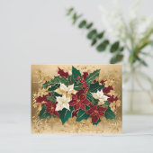 Weihnachtsjubiläum auf Postkarte (Stehend Vorderseite)