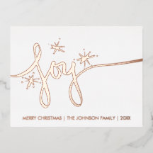 Weihnachtsjubiläum Blush Hand Lettering Pressed Fo