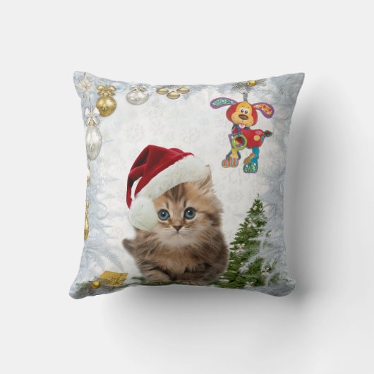 Weihnachtsjugend des Monats Kissen (Rückseite)