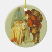 Weihnachtsjugendtag Vintag Keramikornament (Hinten)
