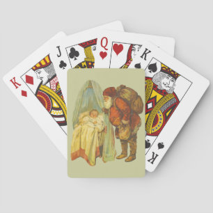 Weihnachtsjugendtag Vintag Spielkarten