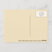 Weihnachtsjung Jesus in Manger Floral Pointsettia Postkarte (Rückseite)