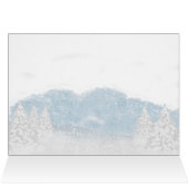 Weihnachtsjunge Babydusche Danke (Innenansicht Horizontal (Oben))