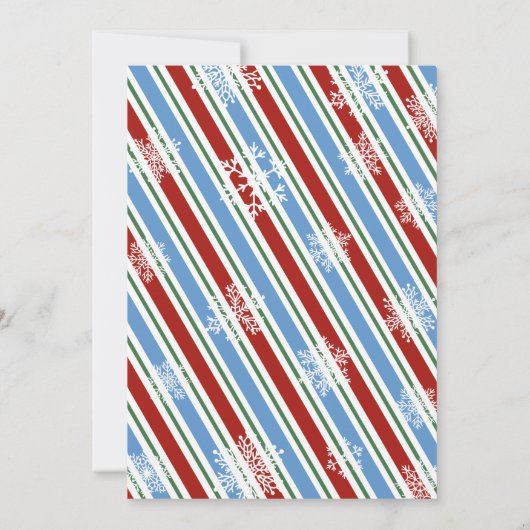 Weihnachtsjunge Brief aus Elf Letter Card Einladung (Rückseite)