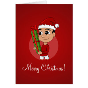 Weihnachtsjunge Cartoon