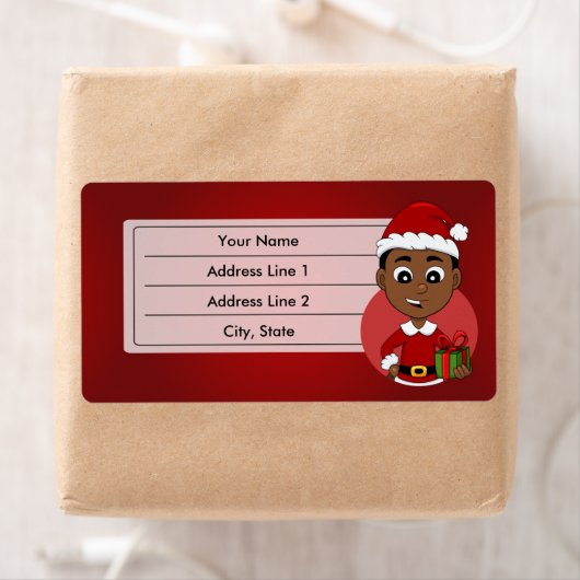 Weihnachtsjunge-Cartoon (Insitu)