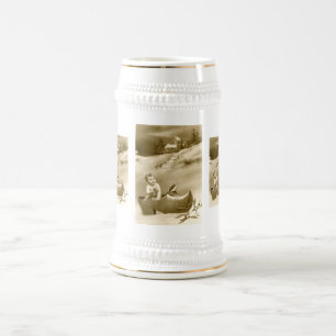 Weihnachtsjunge, Clog und Mistleton Bierglas