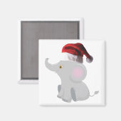 Weihnachtsjunge Elephant Magnet (Vorderseite/Rückseite)