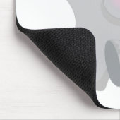 Weihnachtsjunge Elephant Mousepad (Ecke)