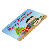 Weihnachtsjunge Flex-Magnete Magnet (Linke Seite)