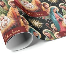 Weihnachtsjunge Jesus, ein Kind ist Geboren