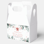 Weihnachtsjunge Kleidung Merry Little Baby Dusche Geschenkschachtel (Geöffnet)