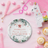 Weihnachtsjunge Kleidung Merry Little Baby Dusche Pappteller (Party)