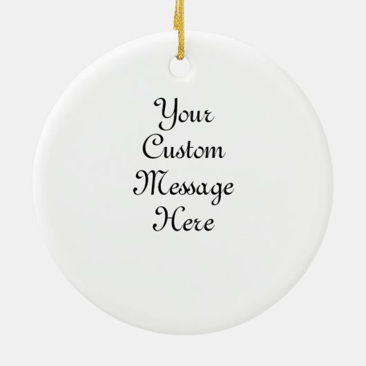 Weihnachtsjunge Name Ornament (Hinten)