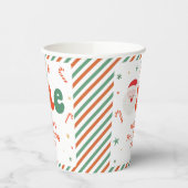 Weihnachtsjunge Pappbecher (Links)