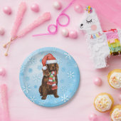 Weihnachtsjunge Pappteller (Party)