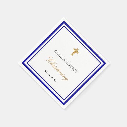 Weihnachtsjunge Serviette (Ecke)