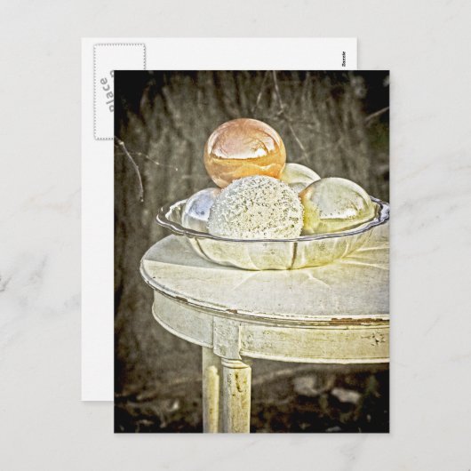 Weihnachtsjuwelen in Woodland Feiertagspostkarte (Vorne/Hinten)