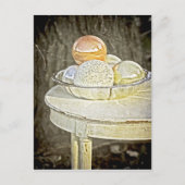 Weihnachtsjuwelen in Woodland Feiertagspostkarte (Vorderseite)