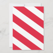 Weihnachtskabelwechsel-Party Einladung (Rückseite)