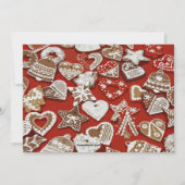 Weihnachtskabelwechsel-Party Einladung (Rückseite)