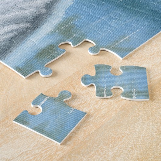 Weihnachtskabine Puzzle (Seite)