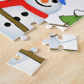 Weihnachtskabine Puzzle (Seite)