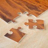 Weihnachtskabine Schnee Nacht Puzzle (Seite)