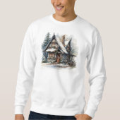 Weihnachtskabine Sweatshirt (Vorderseite)