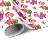 Weihnachtskachelmuster Geschenkpapier (Rolleneckpunkt)