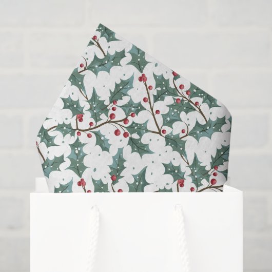 Weihnachtskachelmuster Seidenpapier (Geschenktüte)